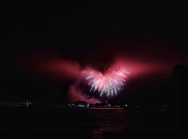 When fog interrupts Fourth of July Fireworks